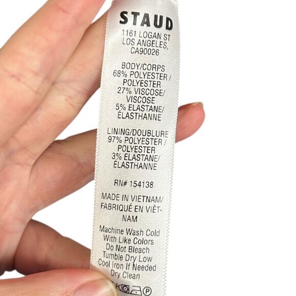 STAUD Red Maxi Dress - Picture 6 of 7